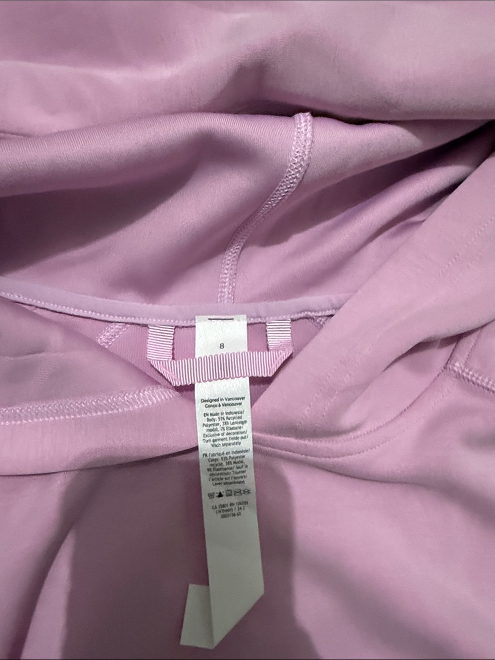 lululemon athletica Lavender Cropped Hoodie - Picture 3 of 5